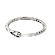 JOHN HARDY Surf Sterling Silver Hinged Bangle Bracelet